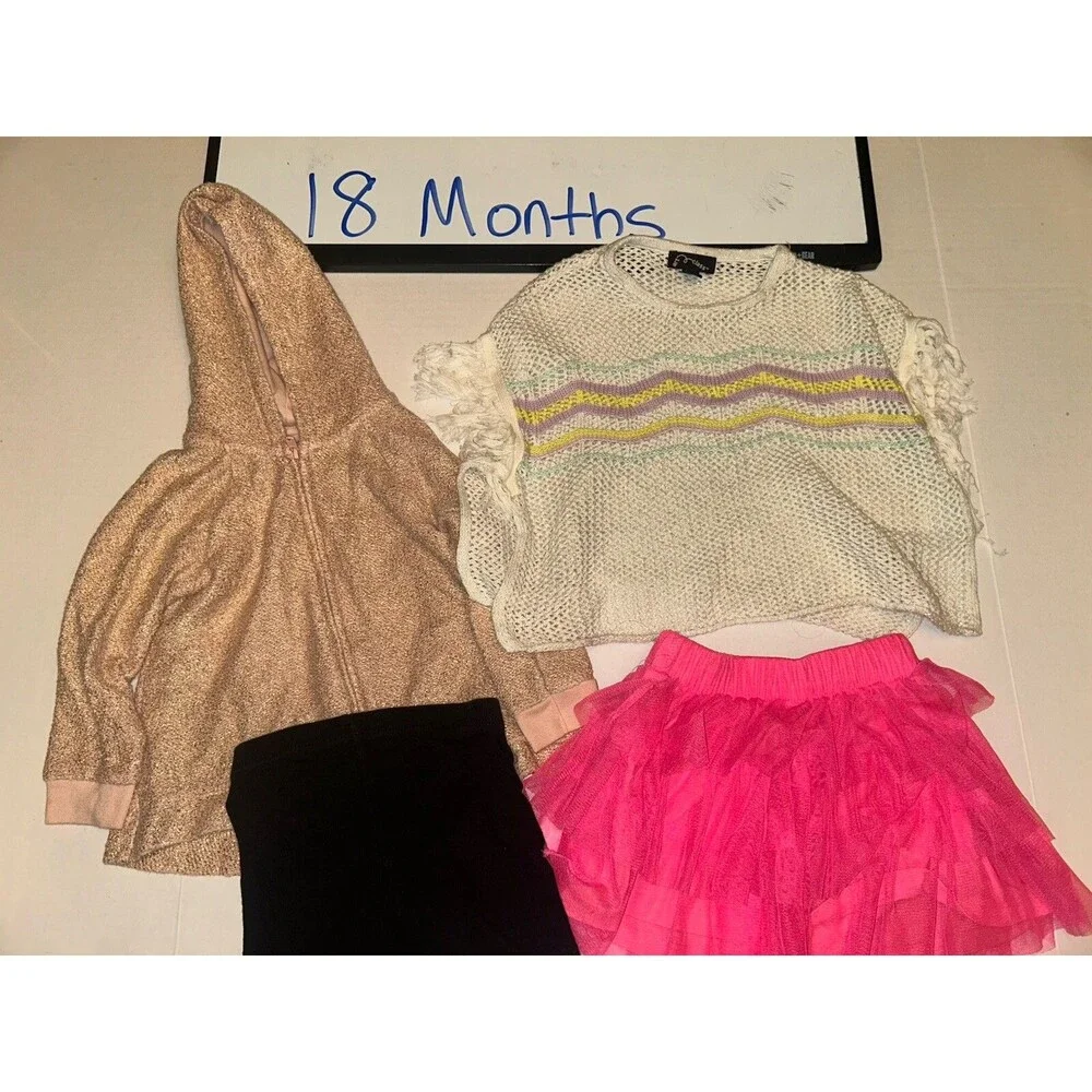 Lot Of Toddler Girls 18 Month Clothing 4 Pieces